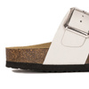 Dr. Brinkmann Women's Slides White Leather