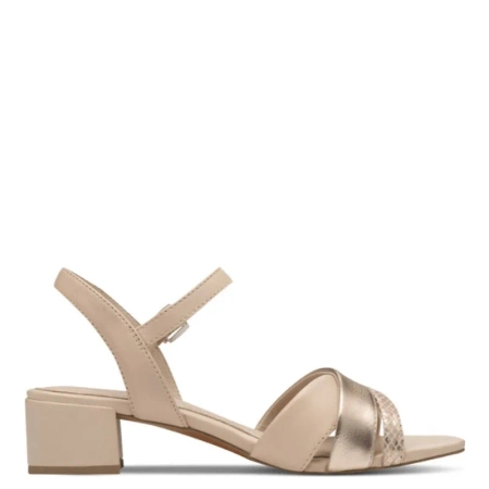 Marco Tozzi Powder Comb Leather Women's Sandals
