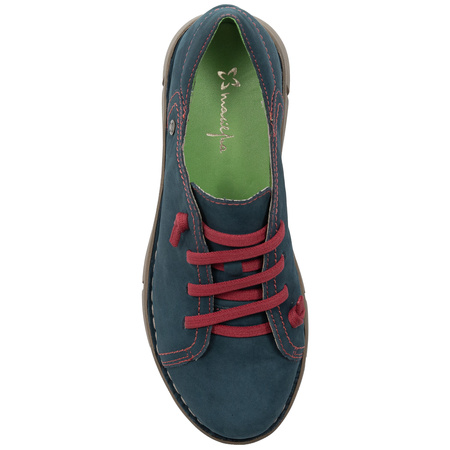 Maciejka Women's Leather Shoes Shoes Navy Blue