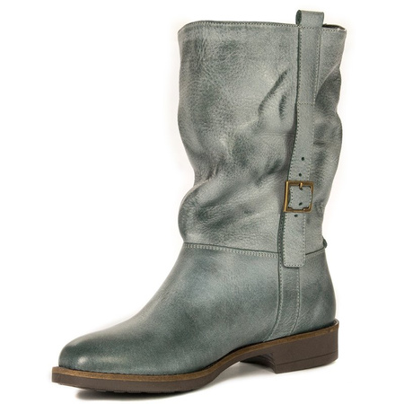 Maciejka 03954-09-00-0 Gray Knee-high Boots