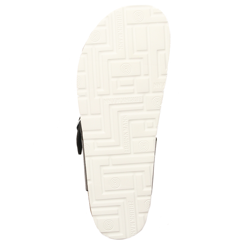 Dr. Brinkmann Women's Slides Silver Metalic