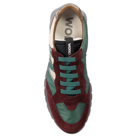 Wonders Sneakersy Półbuty damskie Vino Verde Trend I 