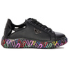Filippo DP4480/23 BK MLT women's Platform Black Low Shoes