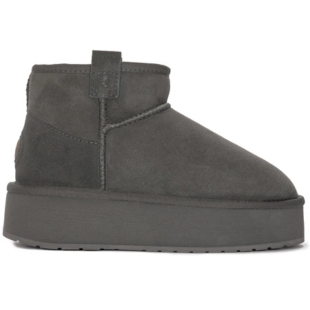 EMU Australia botki damskie Foy Flatform Micro Charcoal