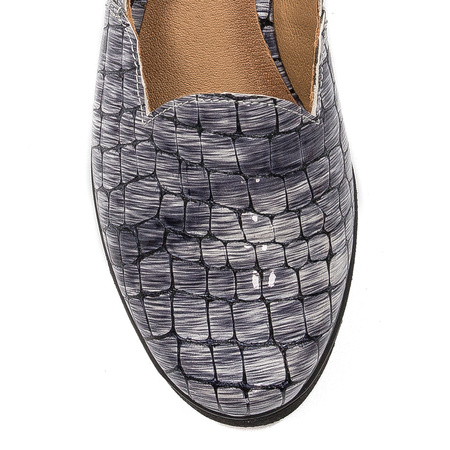 Maciejka Women's leather shoes Grey