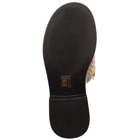 Artiker Women's Leather Sandals Gold