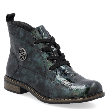Rieker Women's Insulated Multicolor Ankle Boots
