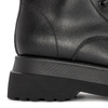GOE Women's warm leather black boots
