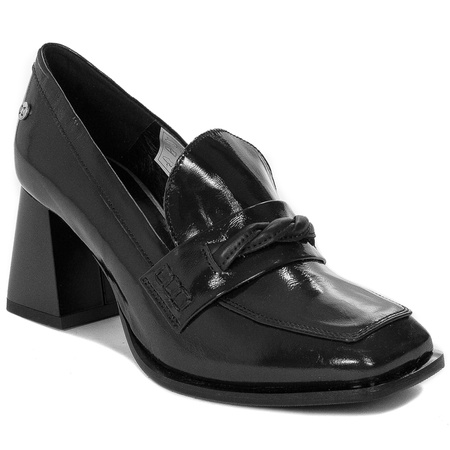 Maciejka Women's Patent Leather Heeled Shoes Black 05672-01/00-1