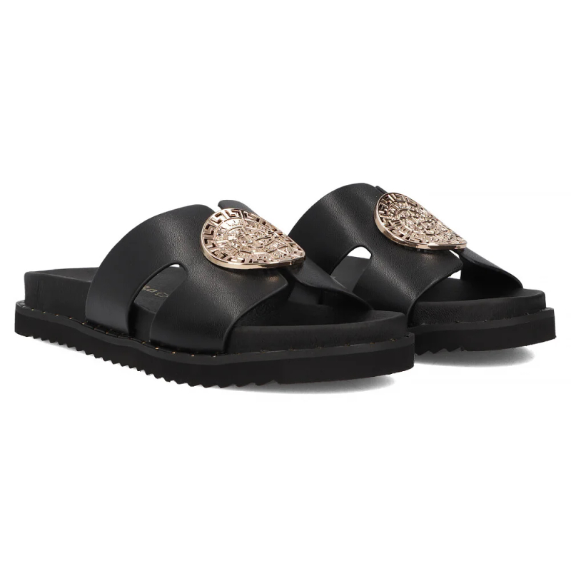 Filippo Women's Flip-Flops Black