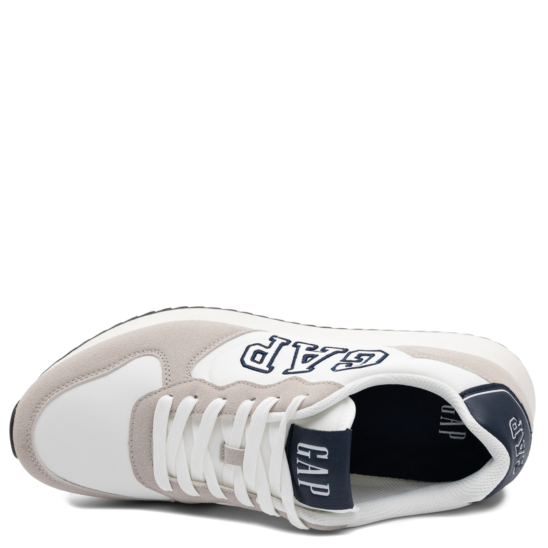 GAP Men's Retro Runner Classic Sports Sneakers White GPM6133050061