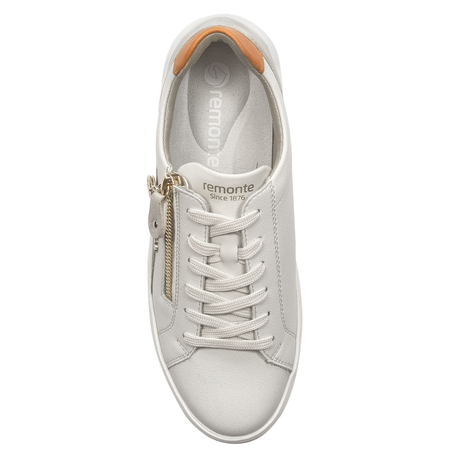 Remonte women's leather White Combi sneakers