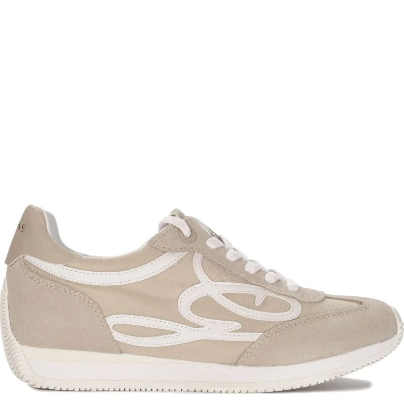 Guess Sneakersy Damskie Sznurowane Beige