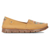 Maciejka Women's Leather BShoes Navy Yellow