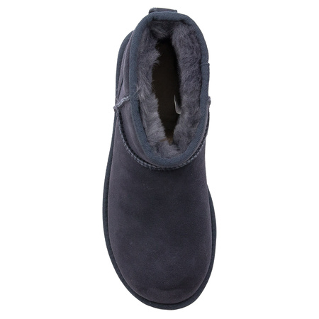 Botki UGG skórzane ocieplane W CLASSIC MINI II EVB