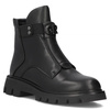 Filippo Black Leather Women's Boots