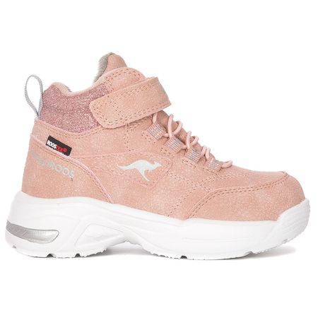 Botki dziewczęce Kangaroos 18789-6118 Dusty Rose/Silver