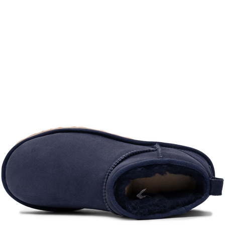 UGG Women's Snow Boots in Classic Ultra Mini Dark Indigo 1116109-DKN 