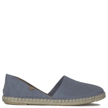 Verbenas Carmen Natural Suede Women's Espadrilles Blue CARMEN-SER-SEA