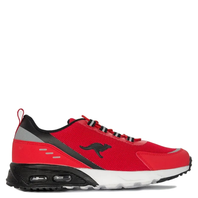 Kangaroos Sneakersy półbuty damskie Fiery Red/Jet Black
