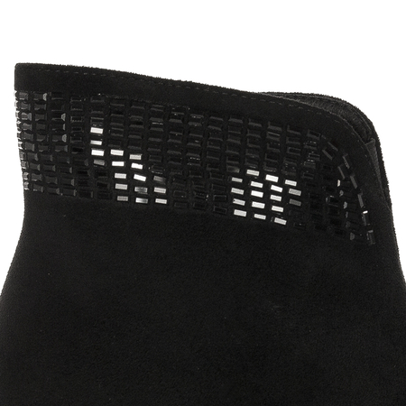 S.Barski Women's black ankle boots
