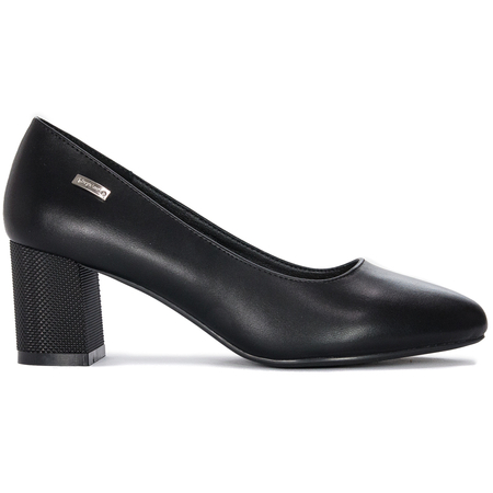 Sergio Leone PB178 Black PU Pumps