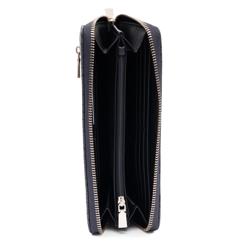 Guess Laurel II Portfel Damski Z Paskiem Czarny SWSG7459146-BLACK
