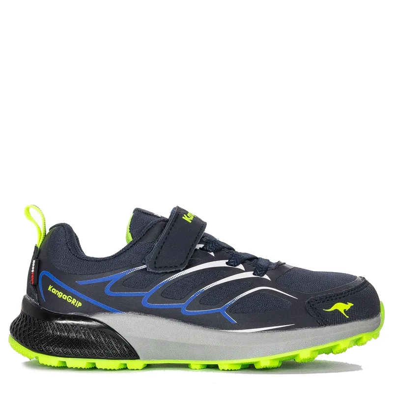 Kangaroos children's boys' shoes DK Navy/Lime Sneakers