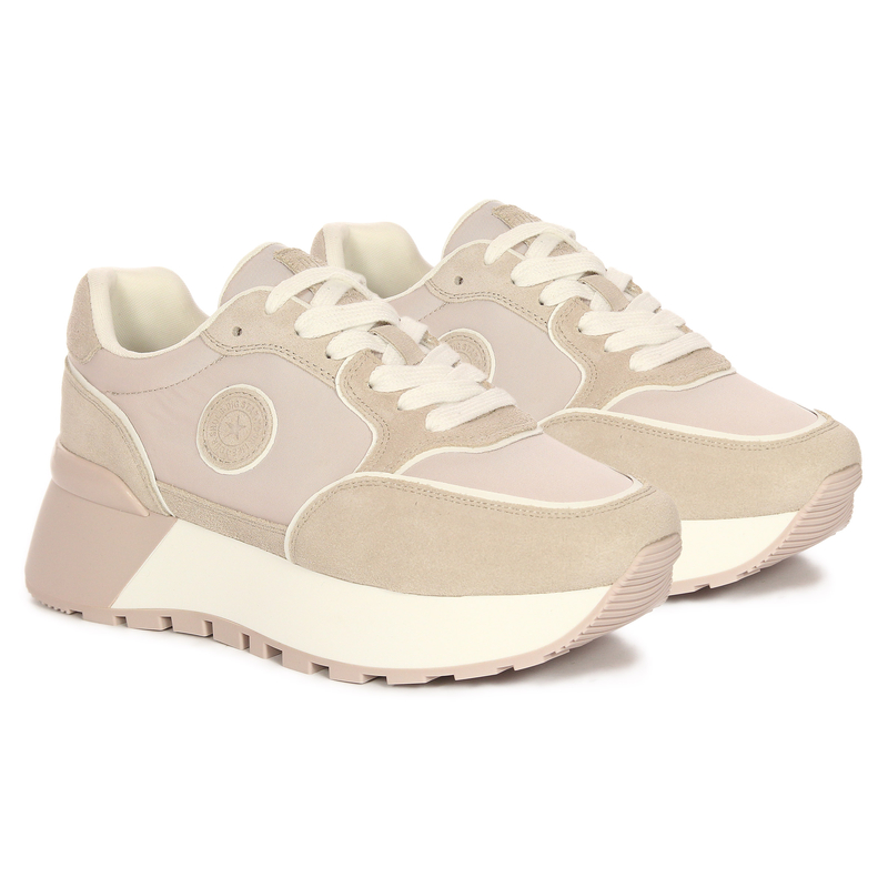 Big Star Sneakersy Damskie Różowe