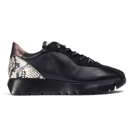 Wonders Women's Platform Half Shoes Trend I Negro