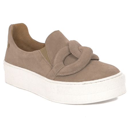 Maciejka Women's Beige Flat Shoes