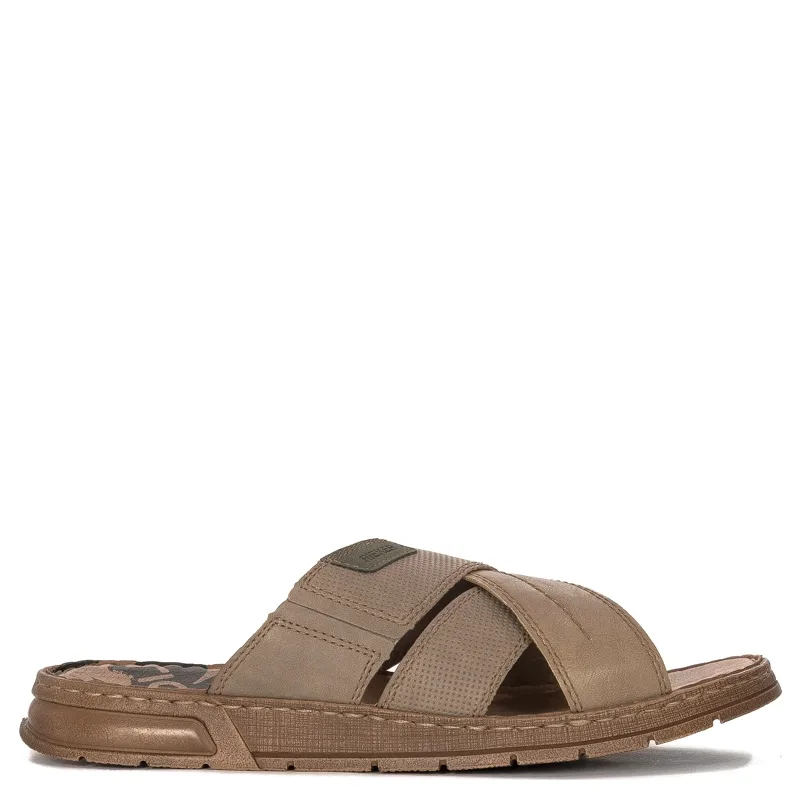 Rieker Women's Beige Slides