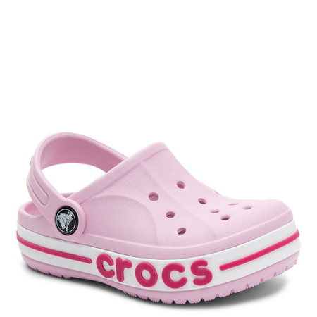 Crocs Bayaband Clog Kids' Lightweight Clogs Pink 207018-6TG
