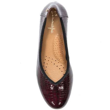 Maciejka 04802-23/00-1 Maroon Pumps