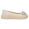 Filippo Leather Beige Low Shoes