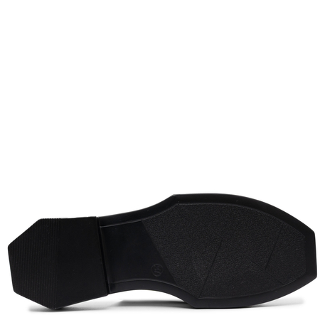 Maciejka Leather Slides Avant-Garde Women’s Flat Beige-Black K7479-01/00-1