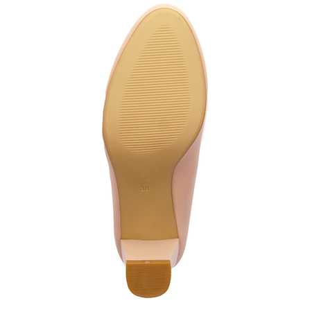 Sergio Leone Beige Beige Pumps