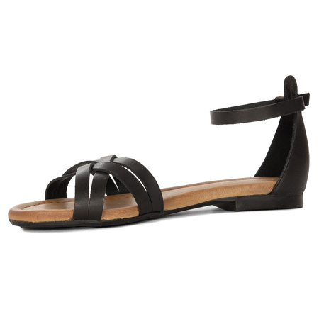 Maciejka Women's Leather Sandals Black