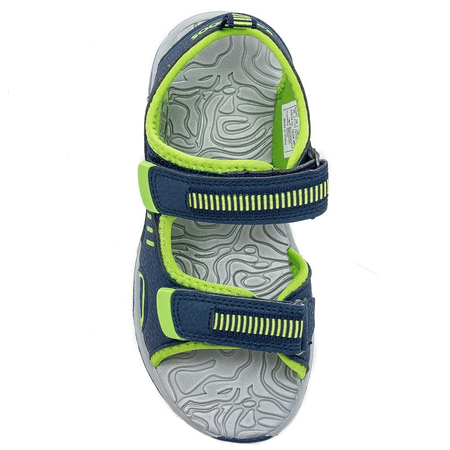 Kangaroos Sandały dziecięce DK Navy Lime