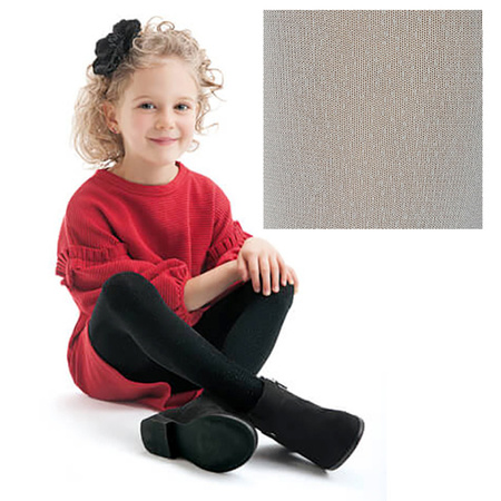 NOQ By Knittex Viscose Angel Dust Ash children's tights