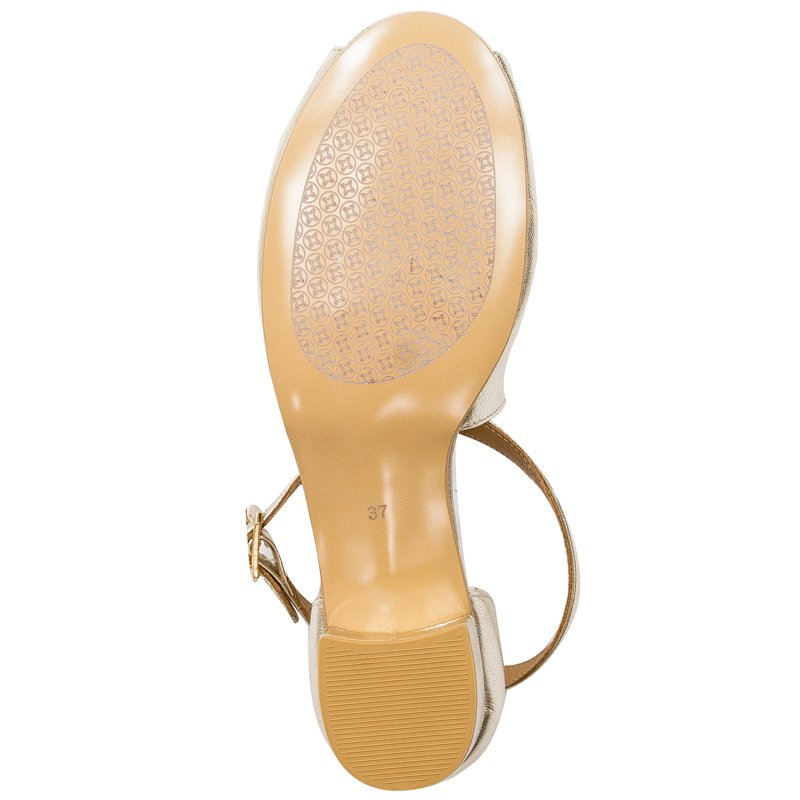 Maciejka 04509-25/00-1 Gold Pumps