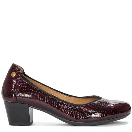 Maciejka 04802-23/00-1 Maroon Pumps