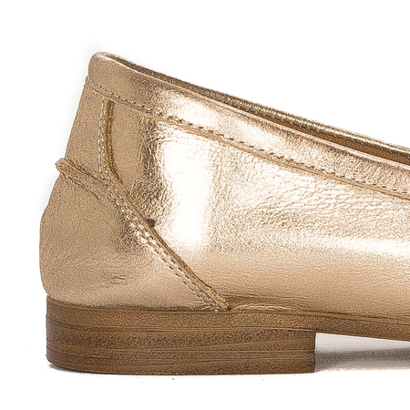 Venezia Flat Shoes Gold