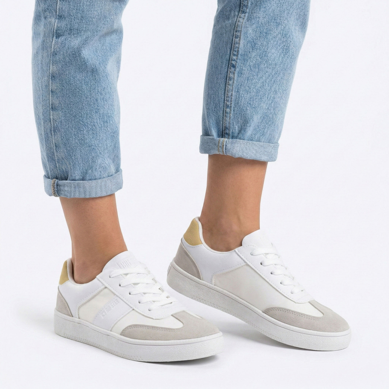 Big Star Sneakersy Damskie Białe TT274767-WHITE