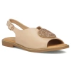 Filippo Women's Flat Sandals Beige