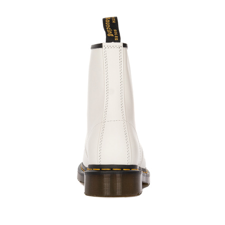 Dr. Martens Botki glany damskie skórzane 1460 White