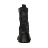 Wonders Women's Leather Boots On The Camo Platform Wonders Botki Damskie Skórzane Na Platformie Jungla Negro