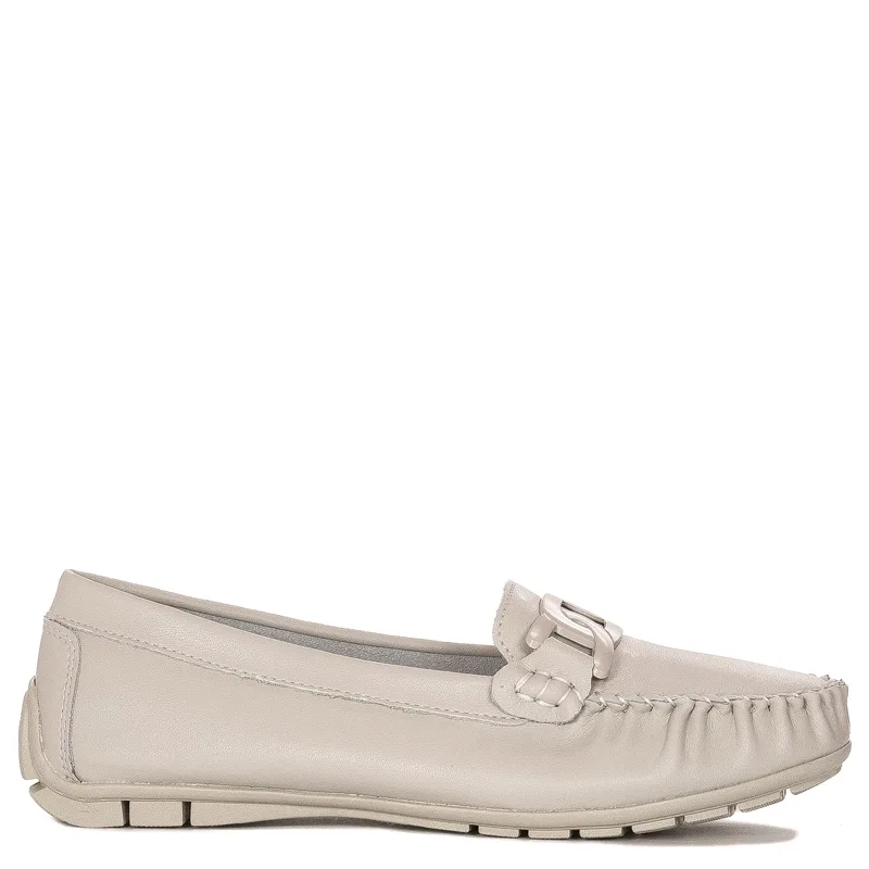 Filippo Women's Moccasins Leather Gray