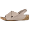 T.Sokolski Women's Light Grey Sandals