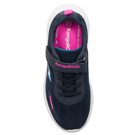 Kangaroos DK Navy / Daisy Pink children's girl's shoes